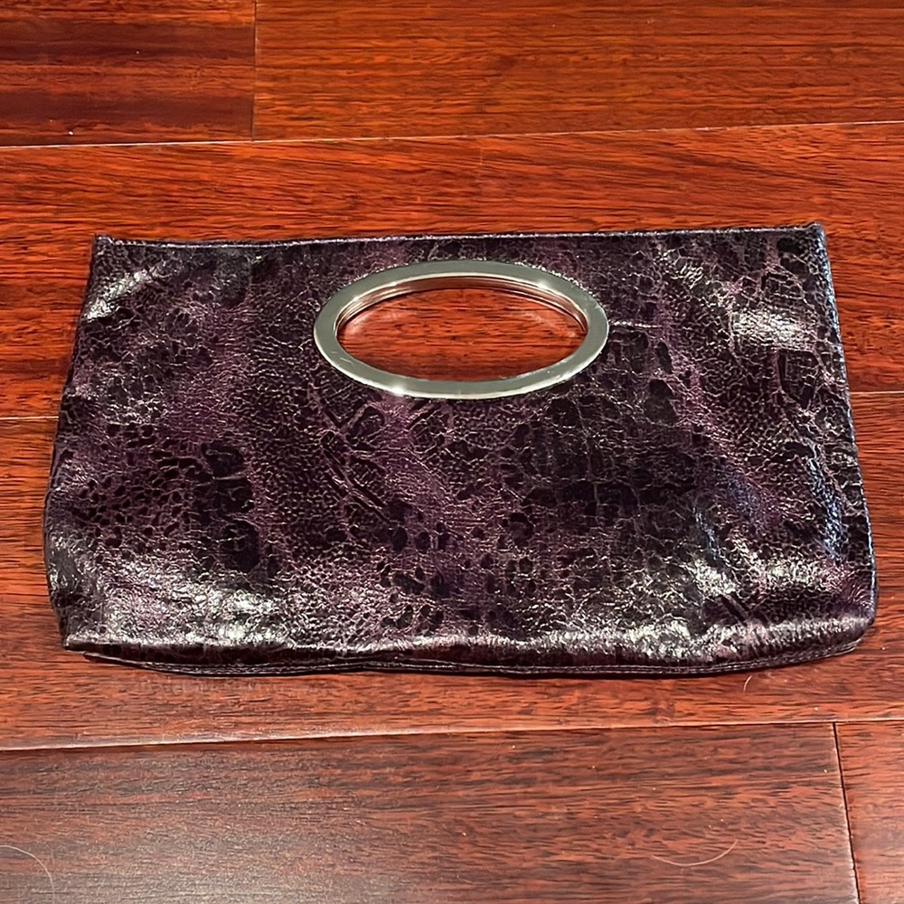 Express Purple Clutch Purse
